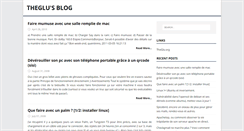 Desktop Screenshot of blog.theglu.org